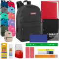 24 Pack Bulk Backpacks with School Supplies for Kids | Back to School Bundle